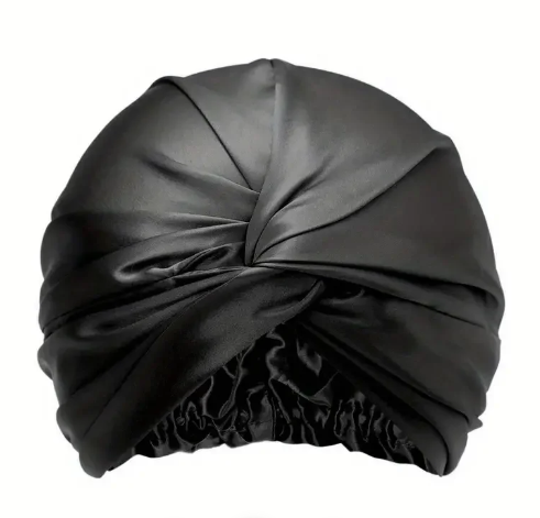 Turbante 100% Seda Negro