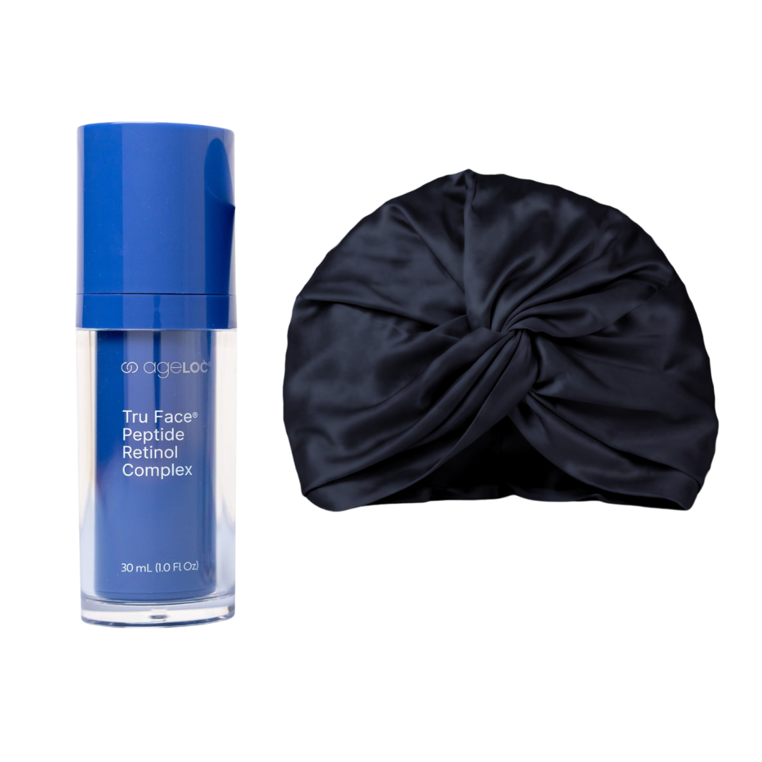 Pack 3 - ageLOC Tru Face Peptide Retinol Complex + Turbante - Color a elección