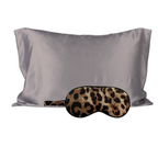 Pack 4 - Funda KING seda + Antifaz - Color a elección