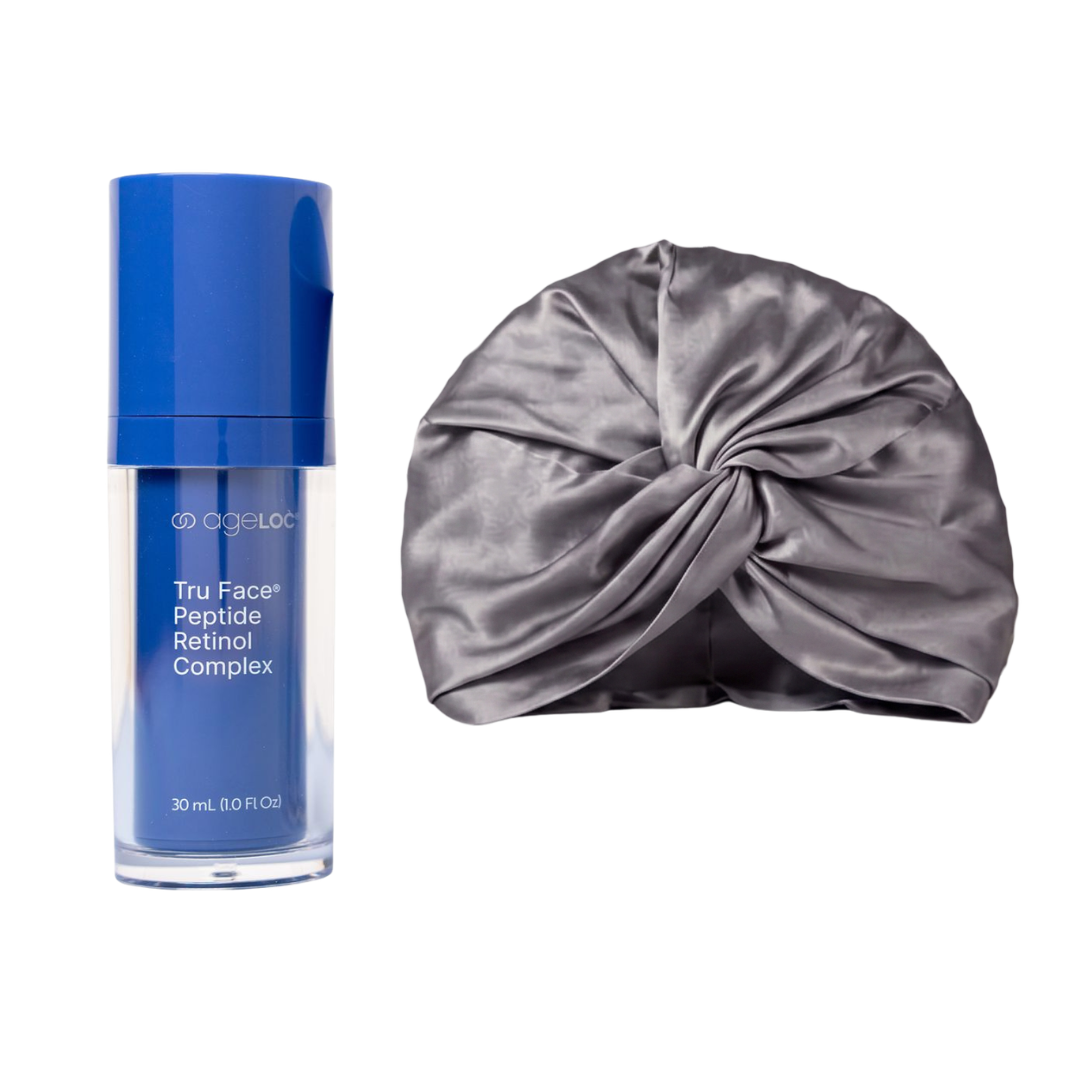 Pack 3 - ageLOC Tru Face Peptide Retinol Complex + Turbante - Color a elección
