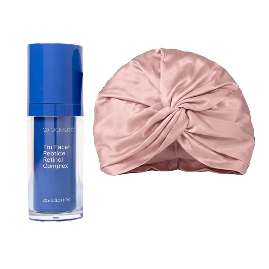 Pack 3 - ageLOC Tru Face Peptide Retinol Complex + Turbante - Color a elección