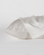 Funda blanca 100% seda 22mm king