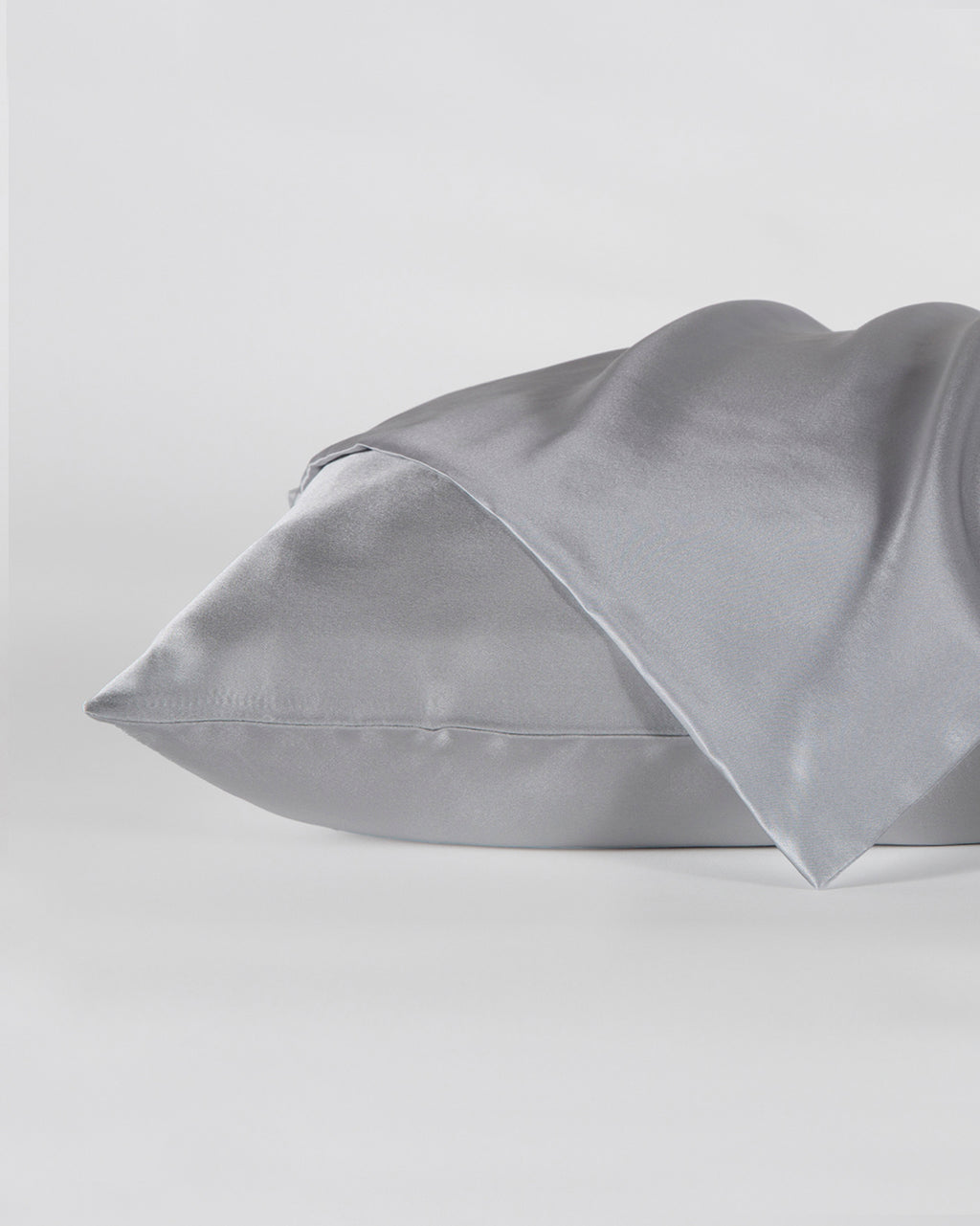 Funda gris 100% seda 22mm king