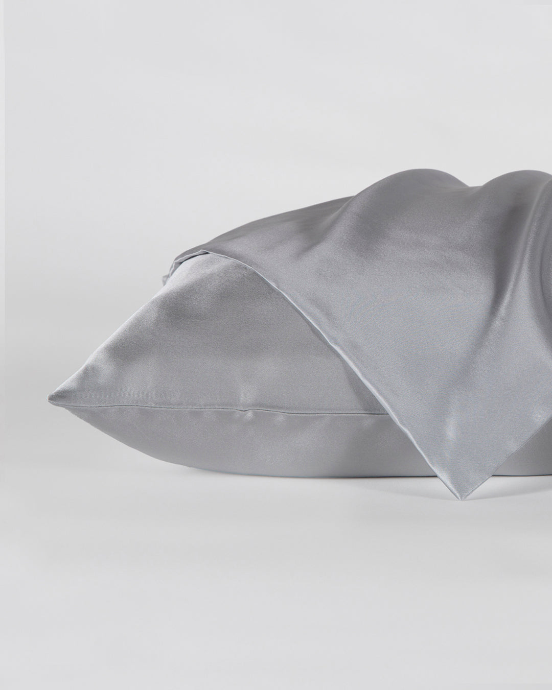Funda gris 100% seda 22mm king