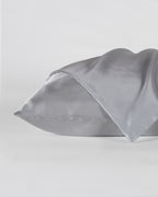 Funda gris 100% seda 22mm Queen