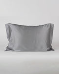 Funda gris 100% seda 22mm king