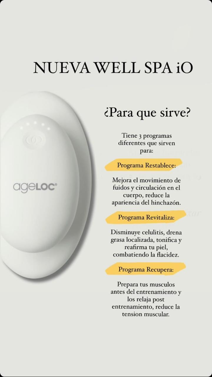 Kit ageLOC WellSpa iO Essentials Bienestar