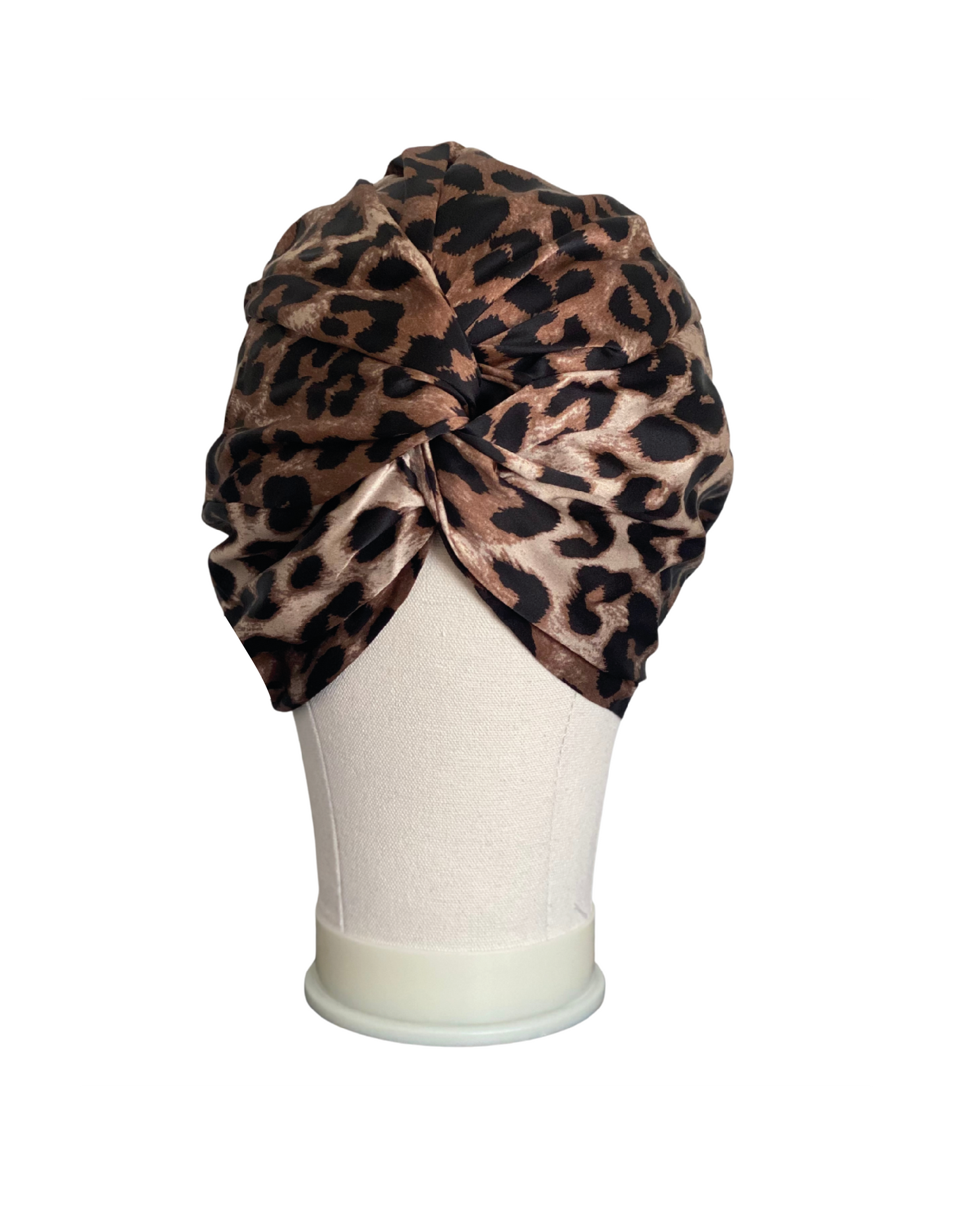 Turbante 100% Seda Animal Print