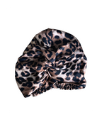 Turbante 100% Seda Animal Print